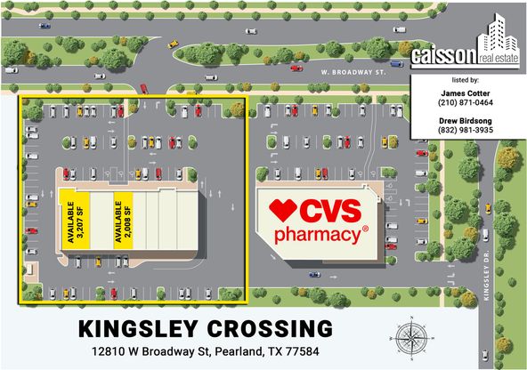 Kingsley Crossing: 12180 West Broadway St., Pearland, TX 77584